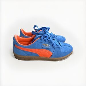 Puma Palermo Royal Blue Orange Gum Women’s Sz EU 37.5